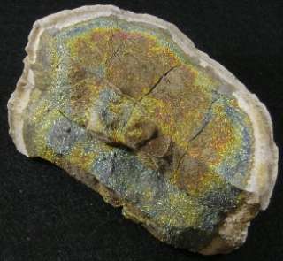 Rainbow Pyrite Nodule Mineral Specimen 11cm 501gm Blue Green Yellow 