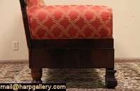 Said to be from Boston, an Empire period sofa dates from the 1830s 