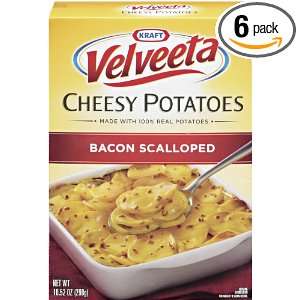 Velveeta Cheesy Bacon Scalloped Potatoes, 10.52 Ounce (Pack of 6 