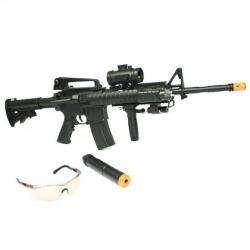   Semi or Full Automatic Rechargeable Electric Airsoft Gun Rifle  