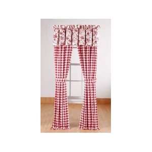  Devon Cranberry Drapery Panels