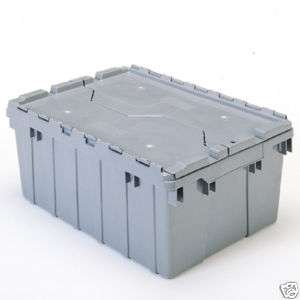 AKRO MILS® Attached Lid Container 21x15x9  Qty 6 39085  
