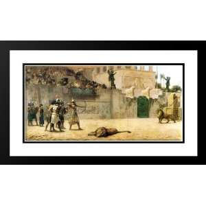  Bridgman, Frederick Arthur 40x24 Framed and Double Matted 