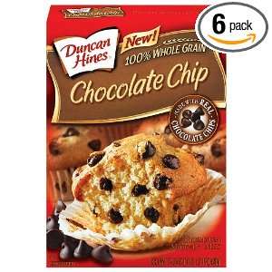   Simple Mornings Chocolate Chip Muffin Mix, 15.9 Ounce Boxes (Pack of 6