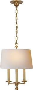 Visual Comfort/ Chart House Classic Candle Hanging Light   SL5818HAB 
