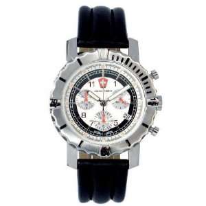  Swiss Timer Classic Fribourg Chrono, White Dial w/Date 