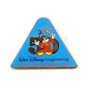  Disney Pin/WDI 50th Anniv Sorcerr Mickey Triangle pin 