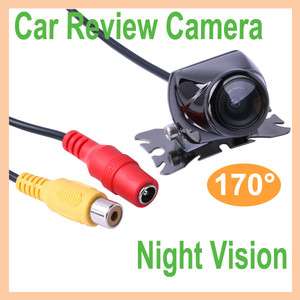 Highdefinition Waterproof 170 deg Night Vision color Car Backup Rear 