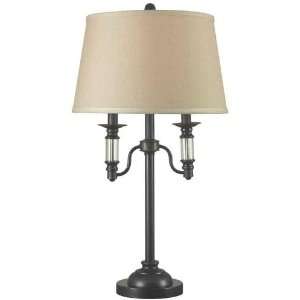 East Hampton Table Lamp   31hx16round, Copper