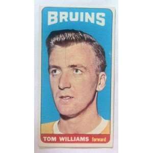  1964 65 Topps Hockey Tom Williams #58 Sp Vg/ex Tall Boys 