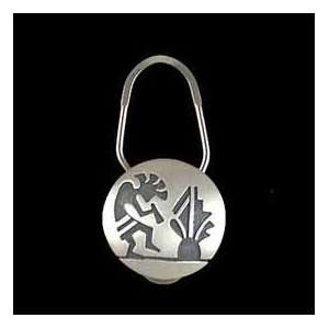  Hopi Key Ring  Kokopelli/Prayer Feathers