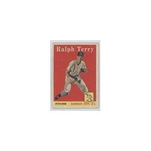  1958 Topps #169   Ralph Terry Sports Collectibles