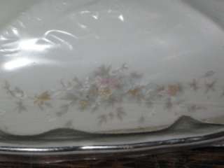 FLORAL SPLENDOR Johann Haviland BUTTER DISH NEW SEALED Bavaria Germany 