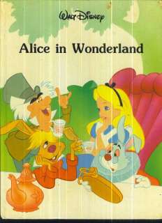 Alice in Wonderland 1986 hardcover book  