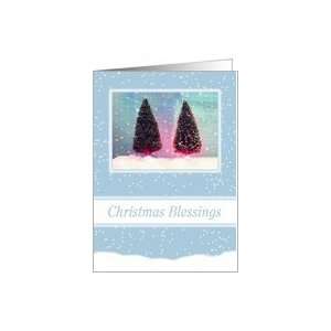  Christmas Blessings   Christmas Trees Card Health 