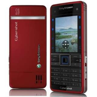 NEW SONY ERICSSON C902 5MP RED AT&T T MOBILE CELL PHONE  