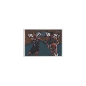   Favorites #FR1C   Tim Duncan/George Gervin Sports Collectibles