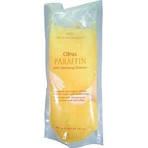 GIGI Citrus Paraffin Wax Skin & Nail Treatment with Ginseng Extract 