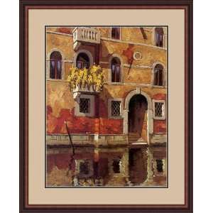  Venetian Veranda by Lucio Sollazzi   Framed Artwork 