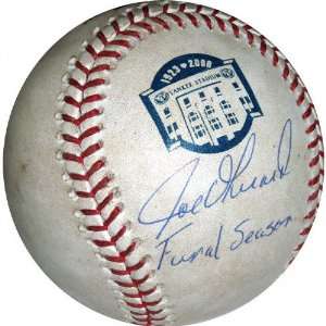  Joe Girardi New York Yankees Autographed game used 