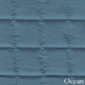  Ann Gish King Ready To Bed Washable Silk Coverlet   Ocean 