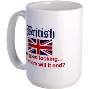  Good Looking British British Large Mug by  