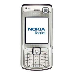  Nokia N70 (Multilingual, Silver/Black, UK) Cell Phones 