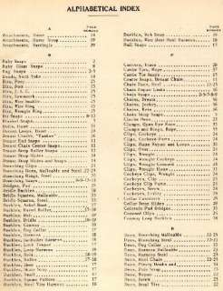Horse & Mule Jewelry Saddlery Harness Catalog 1948 rare  