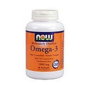  Now Foods Omega 3 1000mg, 100 Softgels Health & Personal 