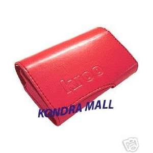  Red Kroo Premium PU Leather Case for Apple iPod G4 with 