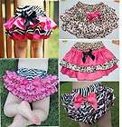 Girl Baby Clothing Ruffle Pants SZ0 4Y New Bloomers Nappy Skirt 