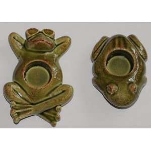  Partylite Floating Frog Candle Holders 