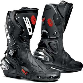 Sidi Motorcycle Boots Vertigo Air Black Size 42 US 8.5  