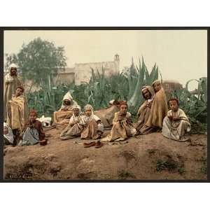  Group of Arabs, Algiers, Algeria,c1899