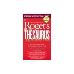  The New American Roget`s College Thesaurus in Dictionary 