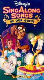 Disneys Sing Along Songs   Beauty and the Beast Be Our Guest VHS 
