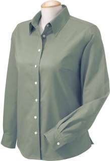 Chestnut Hill Womens Performance Plus Oxford Blouse Easy Care. CH580W 