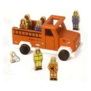  To the Rescue My Little Wooden Firetruck 9 Toys & Games