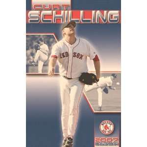   Schilling Boston Red Sox 11x17 Wall Calendar 2007