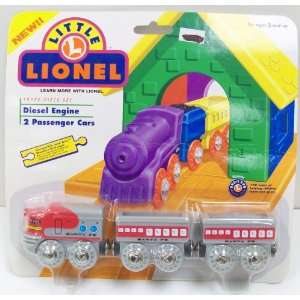   Lionel 7 71006 Little Lionel SF F 3 Diesel&2 Pass Cars Toys & Games