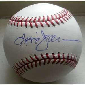 Autographed Reggie Jackson Baseball   Official M l Ny   Autographed 