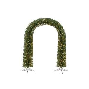    Trim a Home 8ft Windsor Archway with Clear Lights 