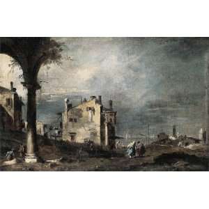   Francesco Lazzaro Guardi   24 x 16 inches   Capricc