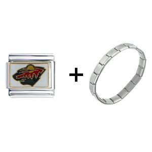  Nhl Minnesota Wild Italian Charm Pugster Jewelry