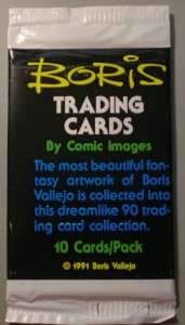 1991 Boris Vallejo Series 1 Trading Card Pack  