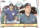 RANDY VELARDE 1988 FLEER SIGNED 646 YANKEES  