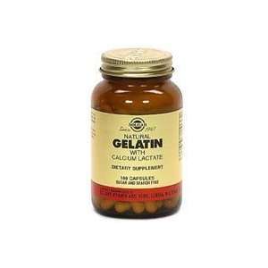 Gelatin Capsules (with Calcium) By Solgar   250 Count