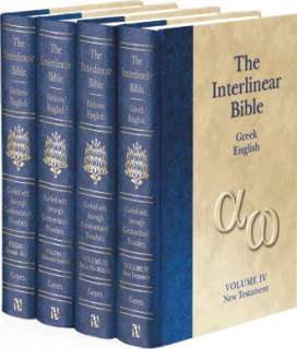 The Interlinear Bible Hebrew Greek English Jay Green 4v 9781565639805 