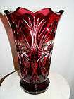 Amazing Czech Ruby Red 33% Lead Cased Hand Made Crystal