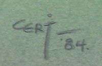 Cerj Lalonde, VEGA 1 signed original Artwork Abstract Art SUBMIT BEST 